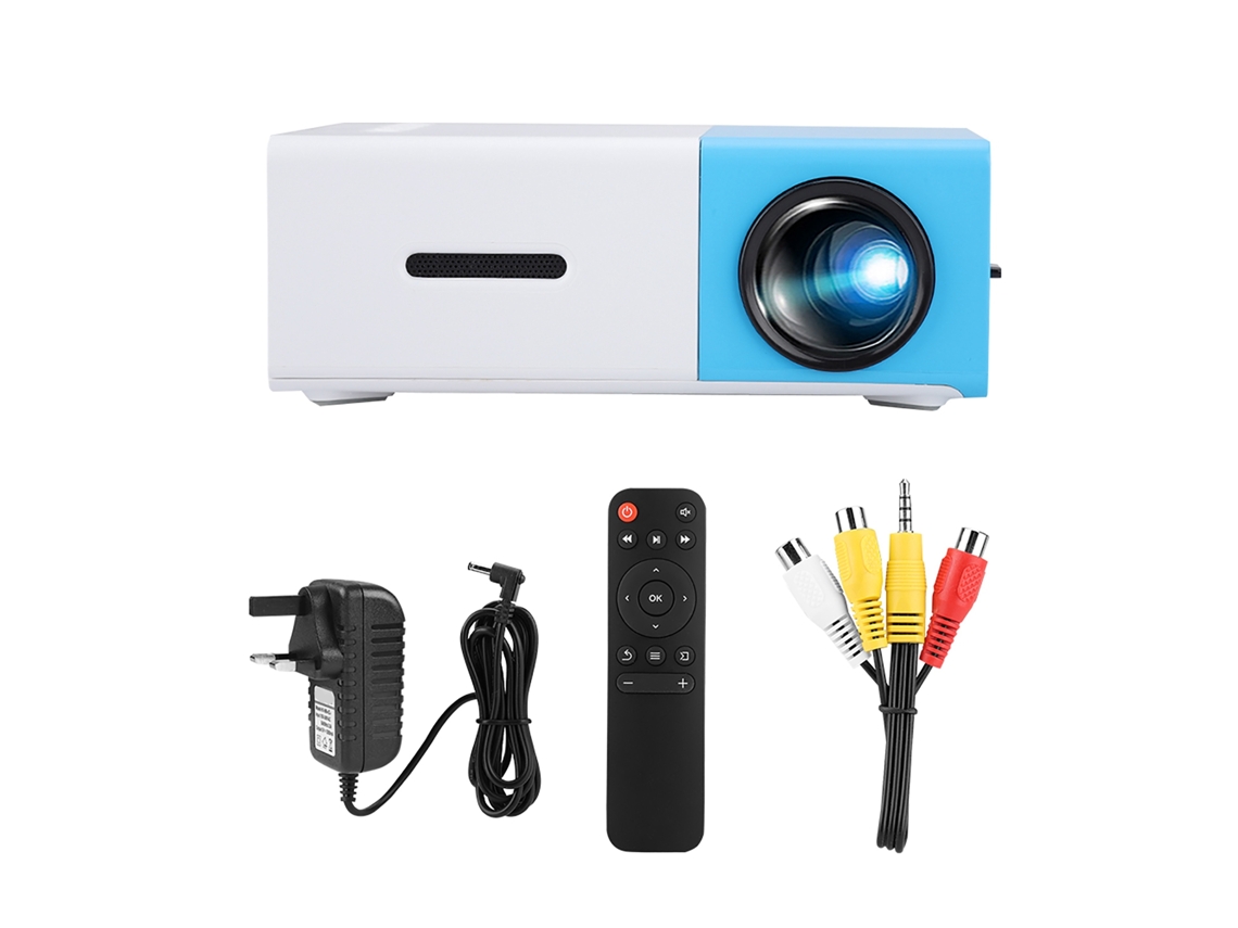 Projetor Led para Casa, Mini e Portátil, 1080p Hd EOOCOO