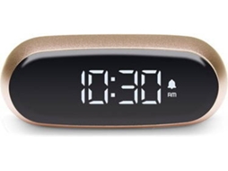 Relógio Despertador LEXON Minut (Digital - Dourado)
