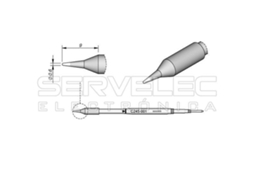 Ponta Para Ferro Soldar Advanced 0.6Mm JBC