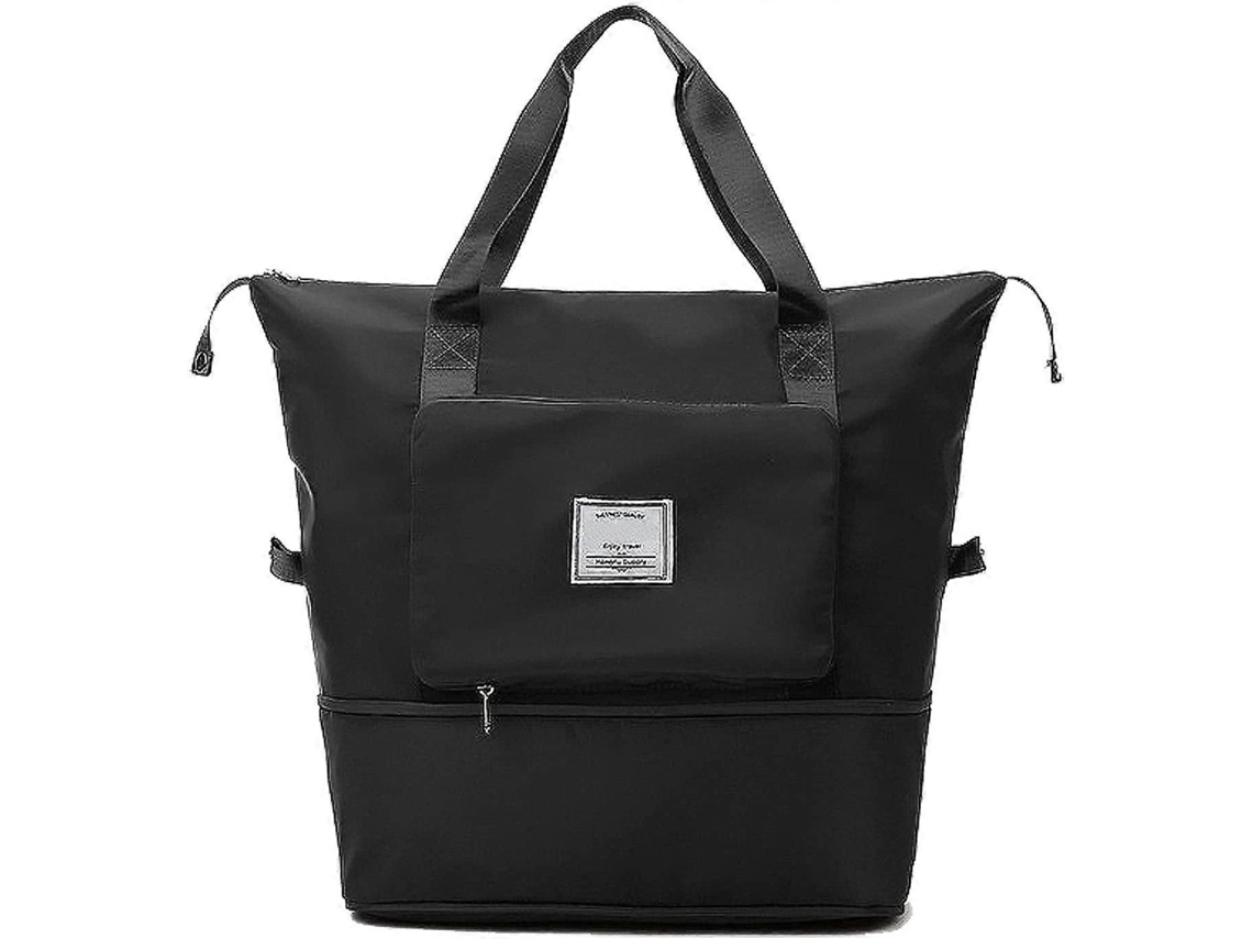 Mala De Viagem Dobrável, Portátil, De Grande Capacidade, Em Tecido Oxford Impermeável, Leve, Ideal Para Compras, Academia E Esportes (roxo Escuro).