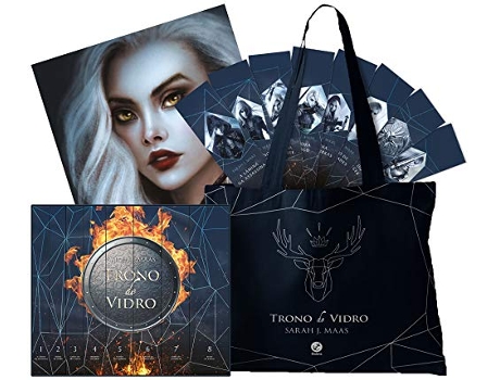 Livro Trono De Vidro - Edição Especial Box Capa Nova de Sarah J Maas (Português)