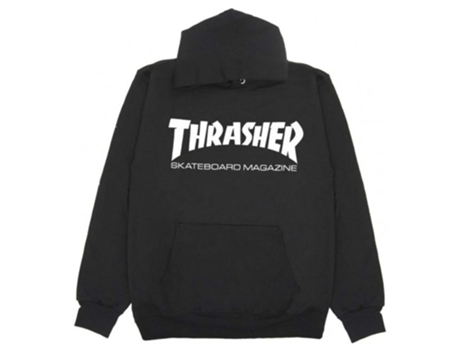 Sweatshirt de Homem THRASHER Capucha Magazine Preto (XL)