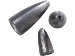 Chumbos de Pesca OMTD Bullet Lead Alloy Cinzento (7 g)