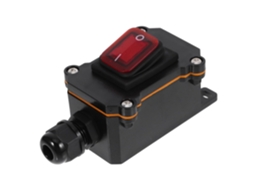 Interruptor Basculante Integrado, Cabo À Prova D'água, Preto, 12v 25a, Fácil de Instalar para Uso Externo e SFUSHOS