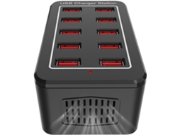 Hub De Carregamento Usb-c 10 Portas Para Smartphones