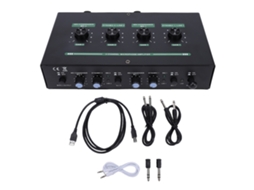 Microfone LAXISCREED 48v Dual Canal Universal