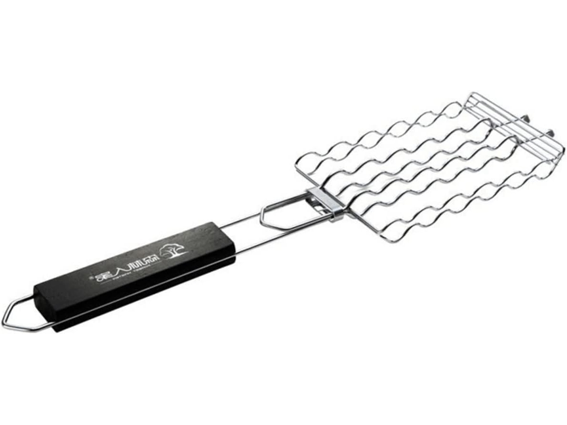 Pinça Para Churrasco Vicasky Em Aço Inoxidável Grelhar Ao Ar Livre, Utensílio Versátil Para Grelhar Com Cabo Longo De
