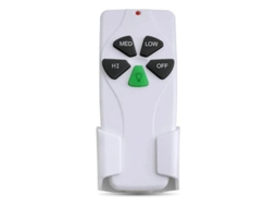 Controle Remoto Universal Nova LINE para Ventilador de Teto, 3 Velocidades, Dimmer de Luz