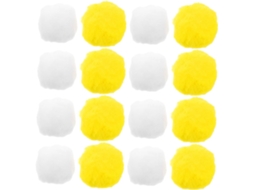 18 Bolas De Limpeza De Pelúcia Para Lavagem Automática De Azulejos Em