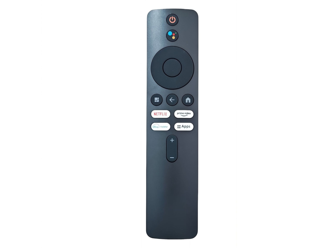Controle Xiaomi TV Box preto, substituição autêntica, compatível STELASPLEN