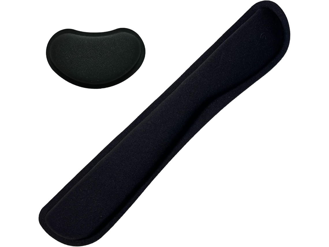 Conjunto Apoio Ergonômico Teclado Mouse Espuma Memória