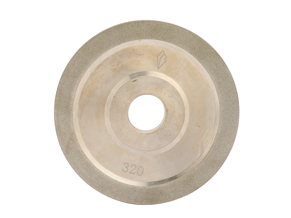 Disco de desbaste diamantado eletrolítico 100*20mm para máquina de polimento e retificação (320)