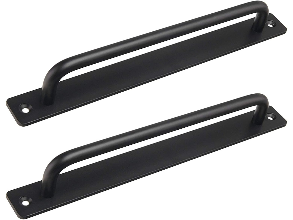 Conjunto De 2 Puxadores Para Portas Correr, Estilo Celeiro, Para Armários, Guarda Roupas, Portas De Armários, Cozinhas