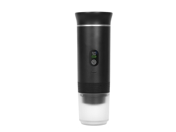 Máquina de Café Italiana Elétrica ZSANFS com Cápsulas e Tela Digital (preto 245.5x83.5mm)