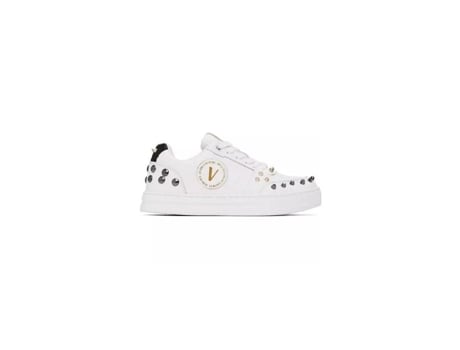 Sapatilhas De Mulher Versace Jeans Couture Aborrachado Branco (40)