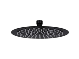 Vidaxl Cabeça De Chuveiro Redonda 20 Cm Aço Inoxidável Preto