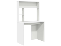 Conjunto 1 Mesa De Estudo Em Casa Vidaxl Branco Derivados De Madeira (91 X 50 X 149 Cm)