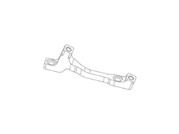 P Postmount Disc Adapter Preto 200-220 Mmhope