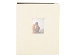 Photo Album 3 Inch 208 Pockets Cotton And Linen Card Album Khaki Stamp Ticket Storage Book For Polaroid Camera LAXISCREED