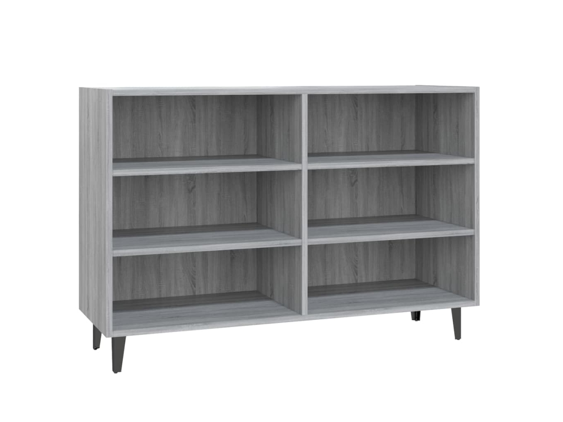 Aparador Madeira Cinzento Sonoma MAISON EXCLUSIVE (103,5x35x70 cm)