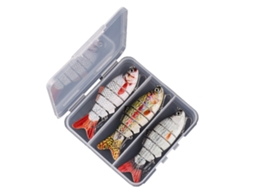 Isca Artificial para Bass e Trout com Anzol Triplo