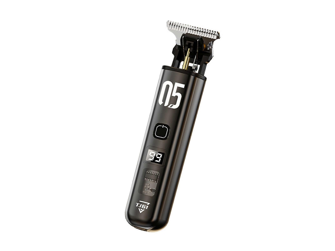 Aparador De Cabelo Elétrico Digital, Profissional, Para Corte De Cabelo E Barba