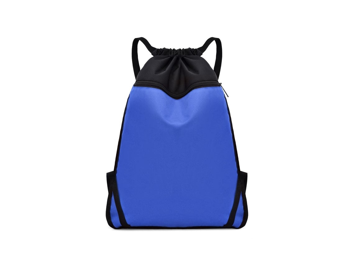 Mochila Com Cordão Bolsa De Ginástica Saco De Cordão Saco De Cordão Azul Real*