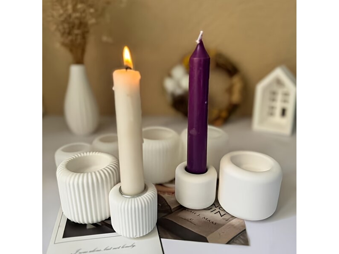 Moldes De Silicone Para Porta Velas E Vasos Vayotoy