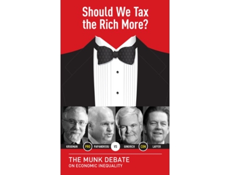 Livro Should We Tax the Rich More? de George Papandreou, Newt Gingrich et al. (Inglês)