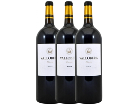 Vinho VALLOBERA Vallobera Tempranillo Rioja Crianza (1.5 L - 3 unidades)