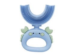 Escova de Dentes Infantil Sinknap em Formato U, Manual, Fácil Usar, com Fofo, Cerdas Macias e Adorável, F Eita Silicone. Ideal Pa GOKOCO
