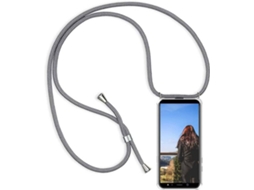 Capa Samsung Galaxy J6 2018 HONGWE. Com corda Transparente
