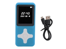 Reprodutor de Música Hifi Portátil EOOCOO com Bluetooth 5.0, LCD e Design Fino