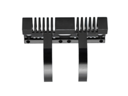 Suporte De Resfriamento De Motor Rc Em Liga De Alumínio Para Motores 550 3650 3660 3670 3674 36mm Preto