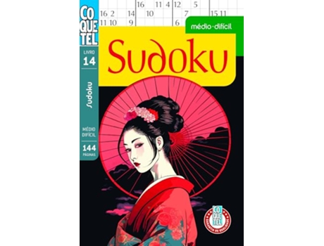 Livro Coquetel Sudoku Médio Difícil 14 de Editora Coquetel (Português)