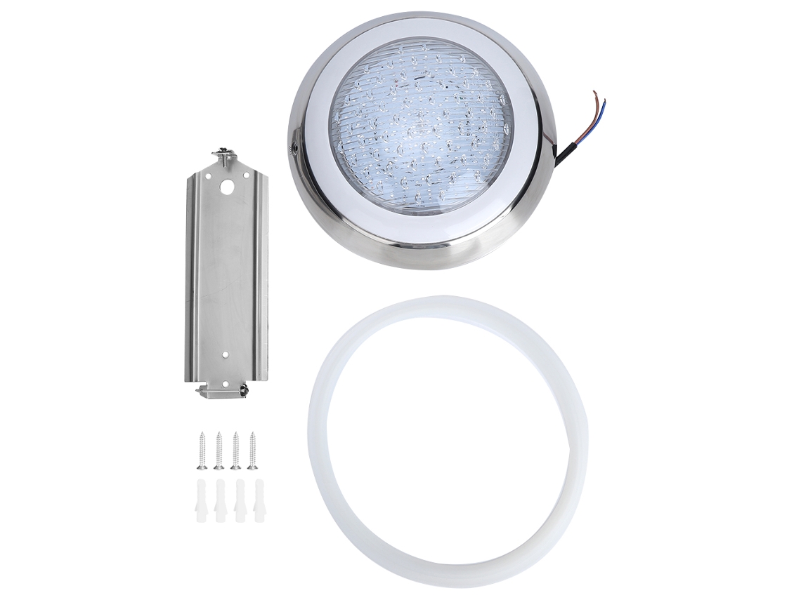 Lâmpada Submersível Primerox, aço inox, 6w, IP68, branca, jardim, lago, paisagem