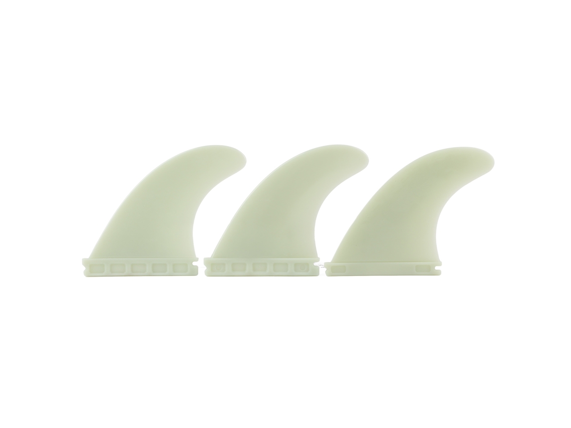 3 Peças Aletas De Cauda De Prancha De Surf Em Pvc Ambiental Conjunto Para Prancha Longa Sup