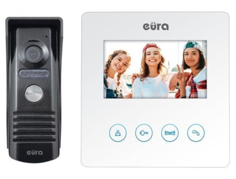 Wideodomofone Eura Vdp 52a3atira Bialy