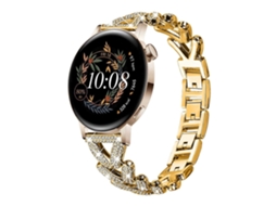 Pulseira De Relógio De Metal Com Diamante Pequeno Xdfind
