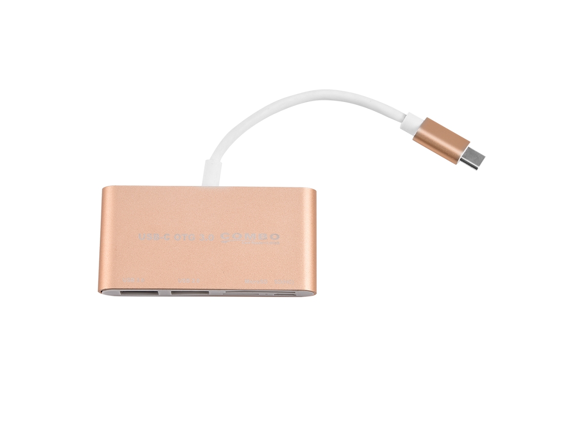 Leitor De Cartões Multifuncional (interface Type-c, Expansão Otg, Alta Velocidade Usb3.1)
