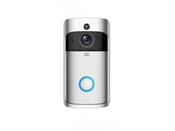 Campainha de Segurança Inteligente Sem Fio com Wi Fi Ring, Interfone e Câmera. Brilvibera_ptg