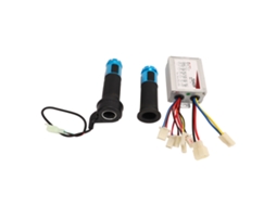 Controlador de velocidade para bicicleta elétrica 12V 500W com manopla de aceleração de alumínio | S/MARCA