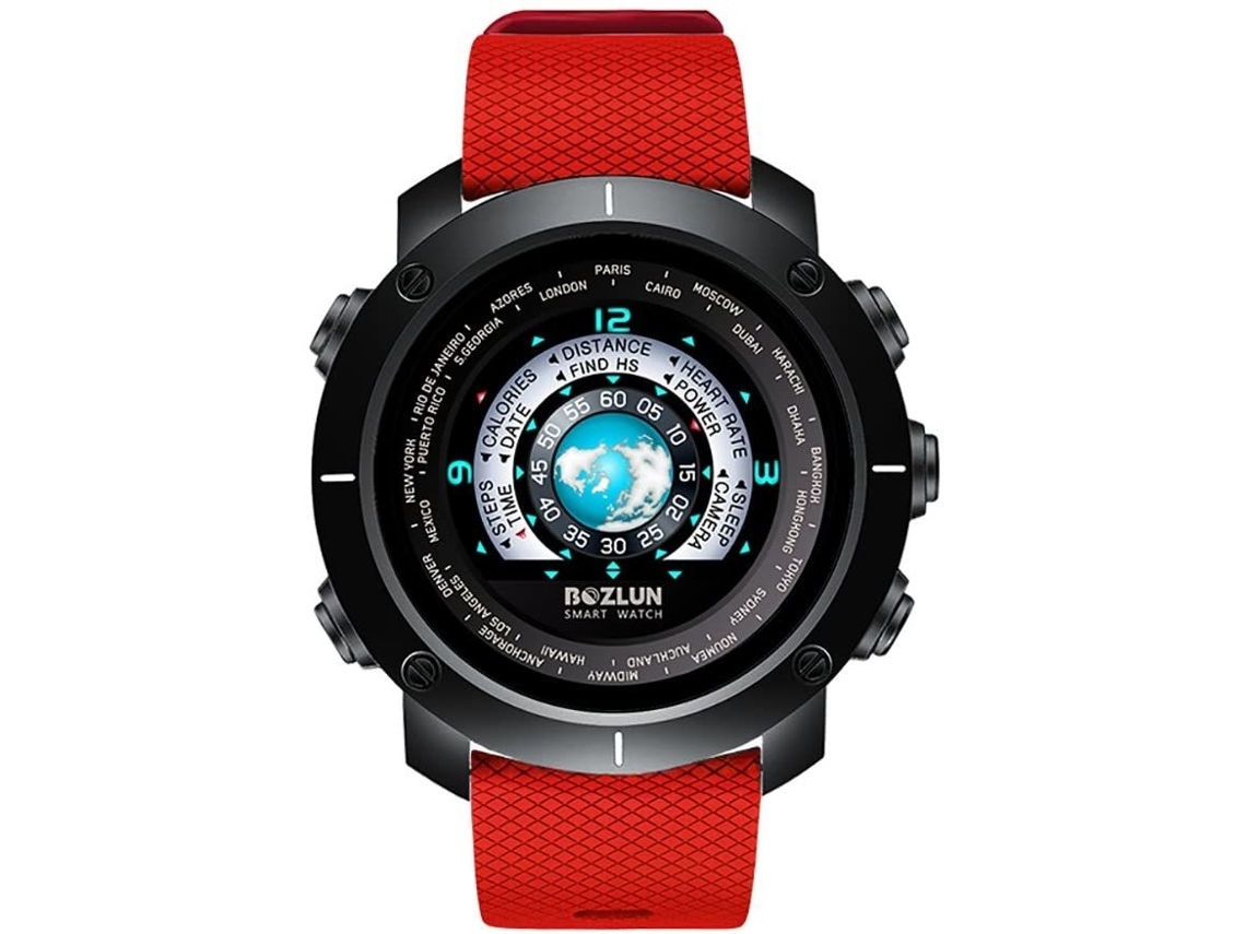 Smartwatch ENZON Vermelho