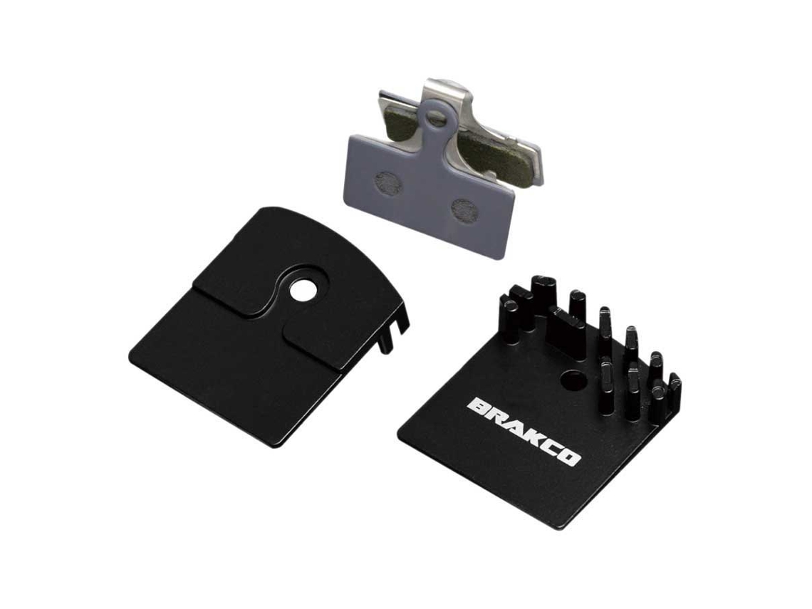 Pastilhas de Freio a Disco Sinterizadas Shimano 2P Xtr Xt Deore Ultegra Prateadobrakco