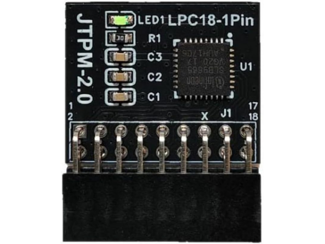 Módulo de Hardware Tpm 2.0 Fácil de Usar, Compatível com Computadores Desktop e Laptops. SFUSHOS
