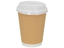Vidaxl Tampas Para Copos De Café Em Papel Ø90 Mm 12oz E 16oz 1000 Un