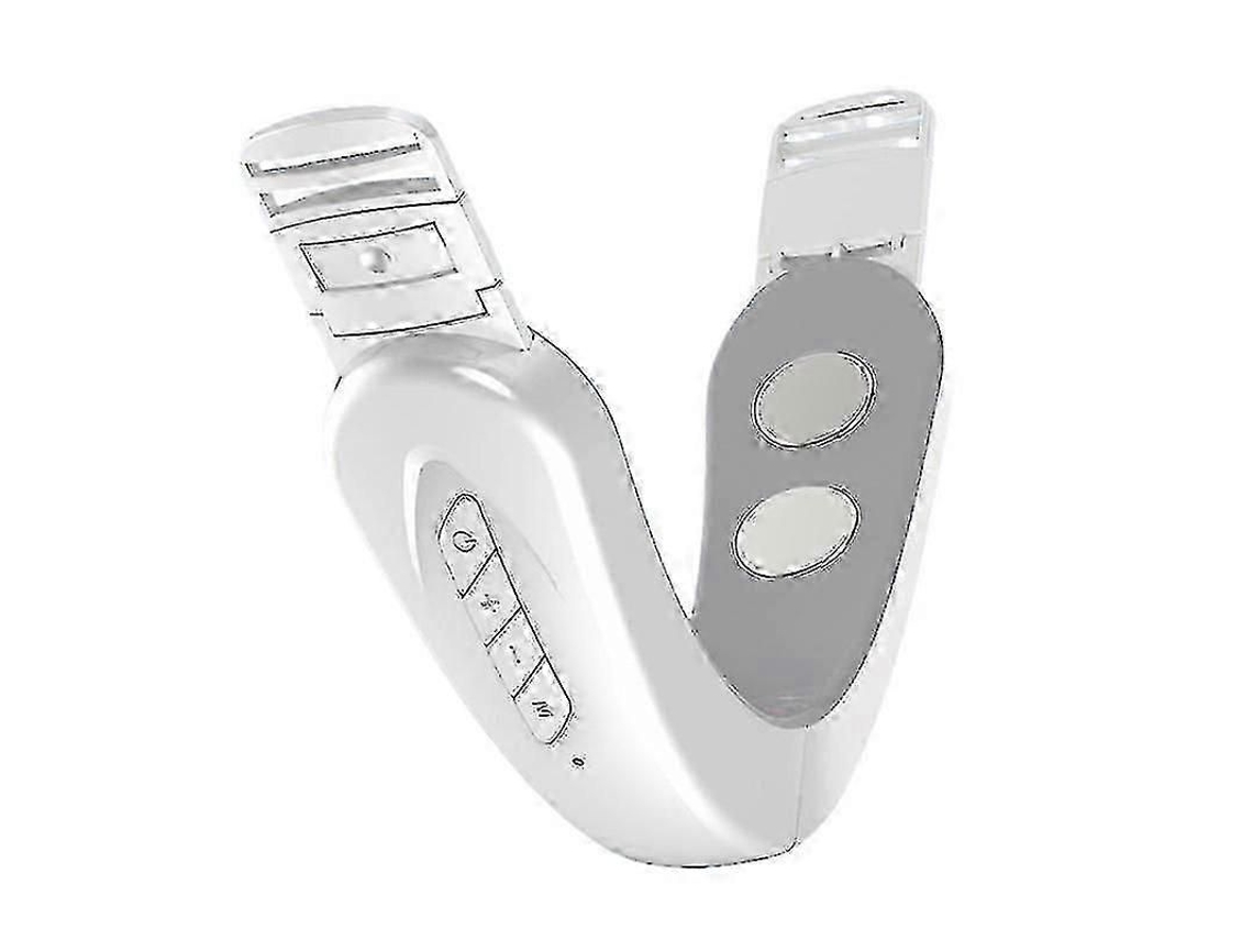 Massageador Facial Contourflex, Dispositivo de Escultura Contour Flex para Queixo, Branco GOKOCO