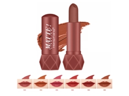 Brillo Labial Mate Nutritivo 6 Colores Largo Duración Hidratante Pintalabios No Pegajoso