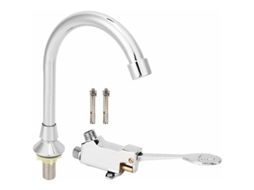 Torneira Com Pedal Para Lavatório De Banheiro, Kit De Torneira Para Laboratório Médico, Acessório Para Pia