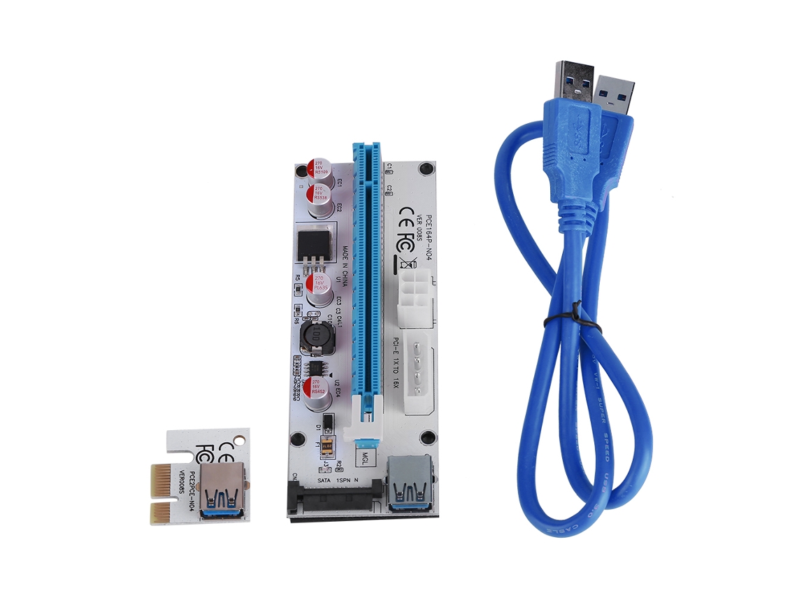 Adaptador Riser Usb 3.0 Pci e LAXISCREED